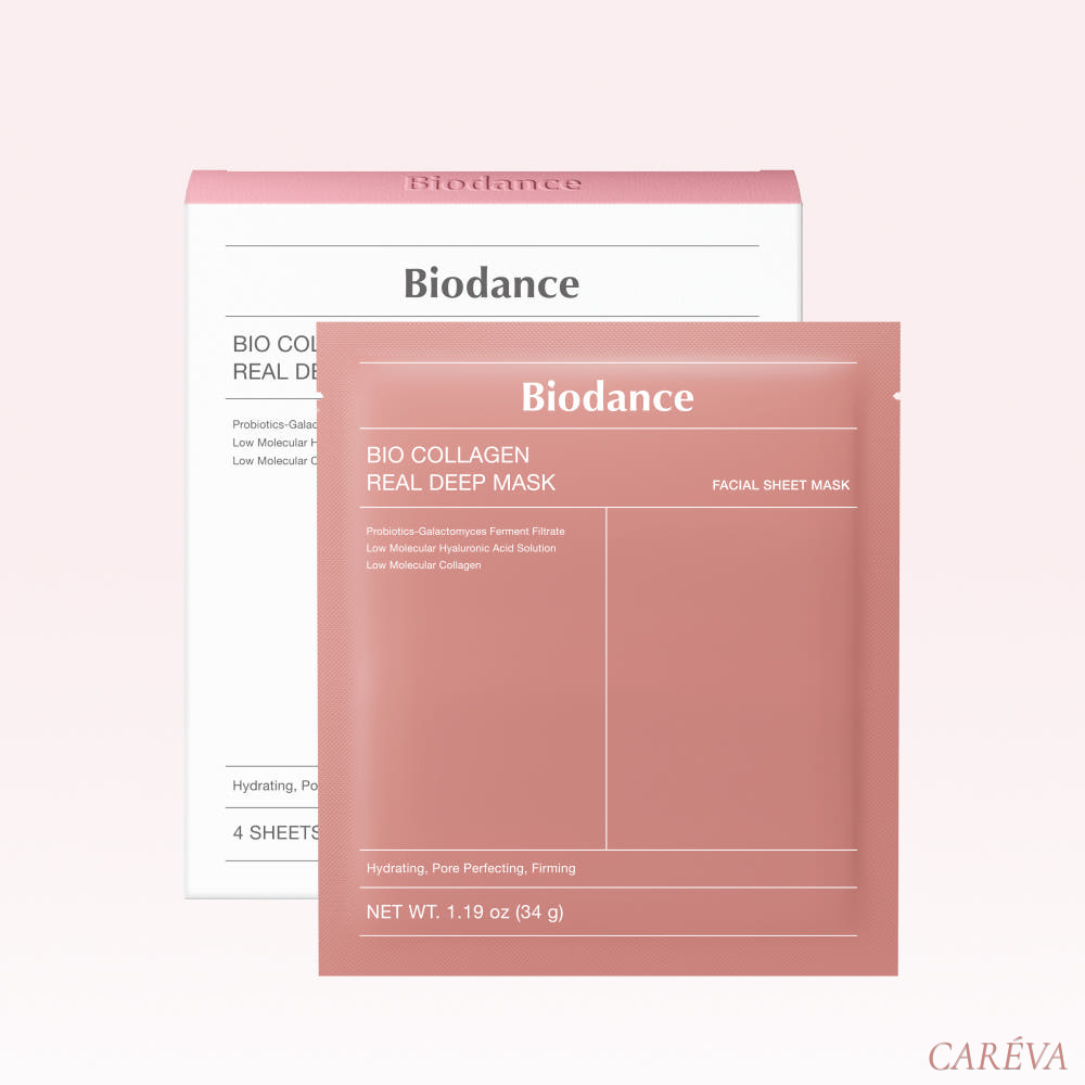 Biodance Mascarilla Bio- Colágeno Real Deep Mask Set x4