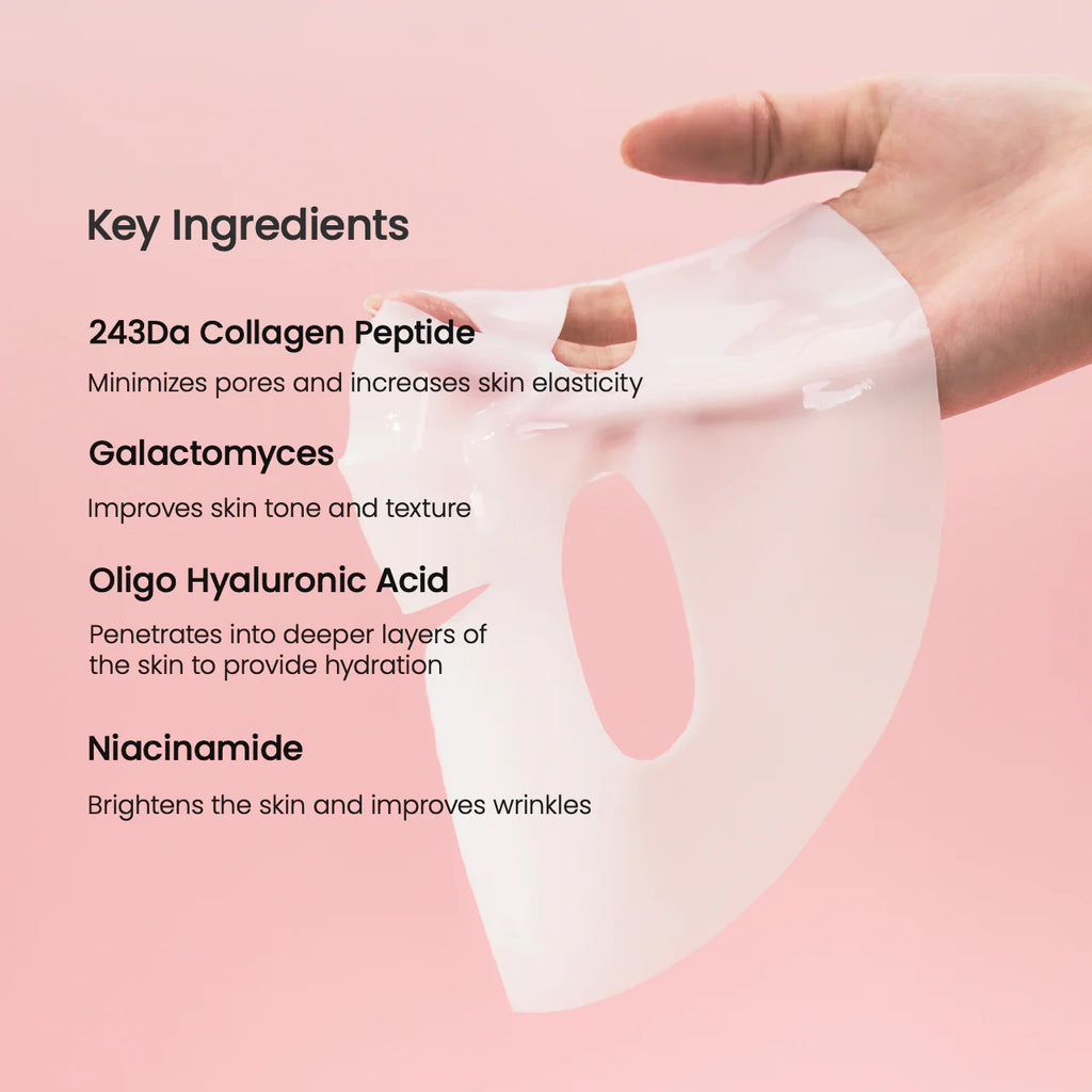 Biodance Mascarilla Bio- Colágeno Real Deep Mask Set x4