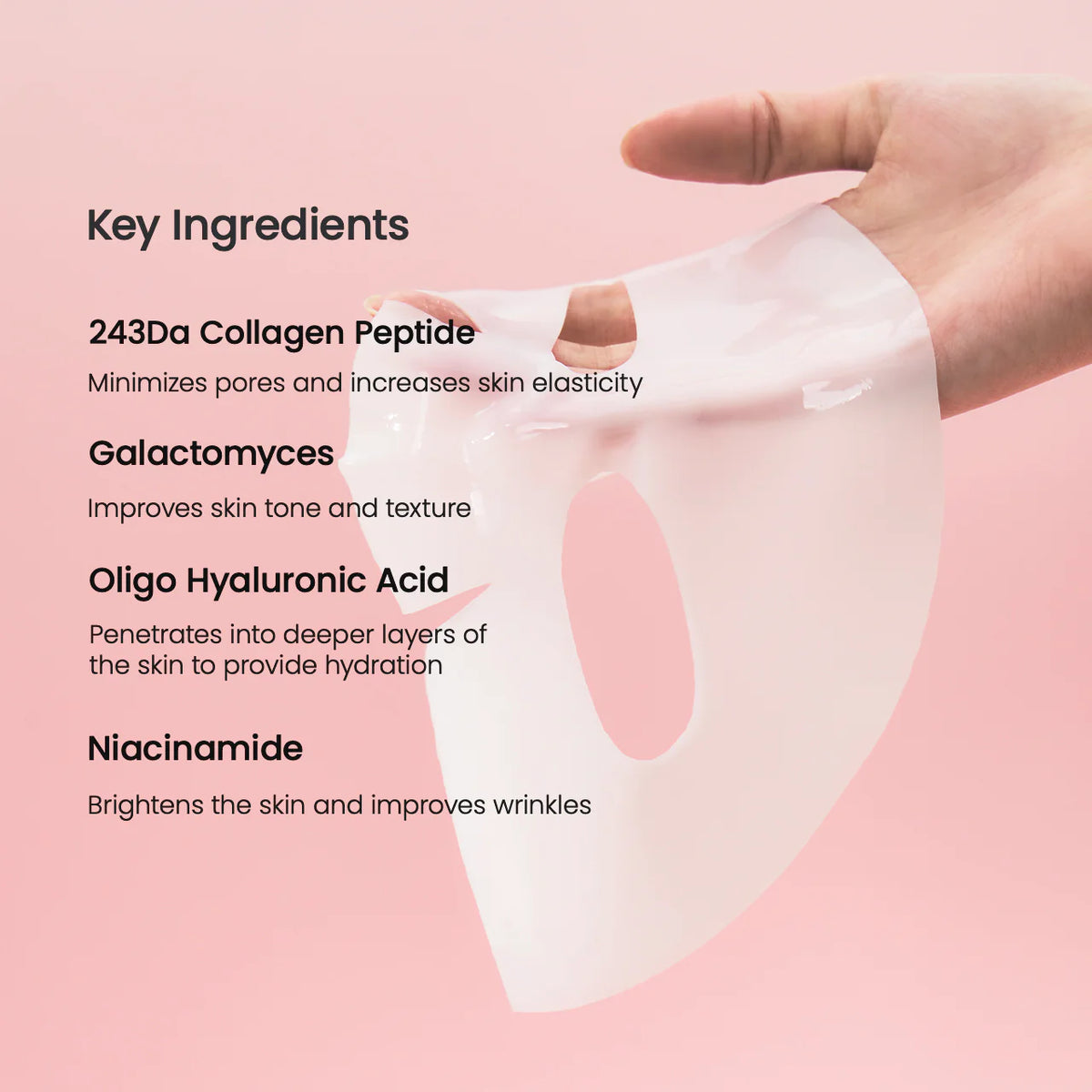 Biodance Mascarilla Bio- Colágeno Real Deep Mask Set x4